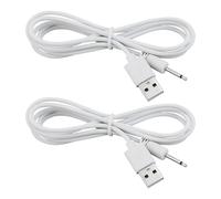 ECSiNG 2x USB to 2.5mm Male DC Charger Cable Compatible with Derma Pen Dr Pen M8 A1 A6 N2 X5 A6