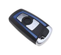 ECSiNG 3 Button Car Key Fob Case Replacement Housing Shell with Uncut Blade Smart Remote Fob Case Shell Compatible with BMW 1/2/ 3/4 series /F20/ F22 /F30 /F31/ F32