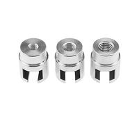 ECSiNG 3Pcs Dent Repair Adapter M8 M10 M12 Car Repair Puller Head Dent Removal Tool Dent Adapter for Easy Gripping Pulling Aluminum Alloy