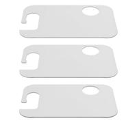 ECSiNG 3Pcs Front Lower Door Hinge Washer 81x51.3mm 7L5831483 95553148300 Compatible with Wolkswagen Golf 4 1997-2006