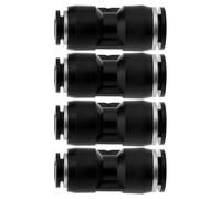 ECSiNG 4Pcs 10mm to 8mm Pipeline Diameter Reduction Speed Push Fit Adapter Suitable for Liquid and Gas Pipelines