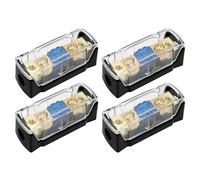 ECSiNG 4Pcs Car Mini ANL Fuse Holder Solid Power Fuse Holder Plug in Metal Fuse Holder with 60A Fuse for Motorhomes and Caravan Systems, Boat and Marine Applications