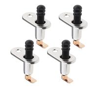 ECSiNG 4PCS Door Contact Switch Pin Switch Momentary Switch Pressure Switch for Automobile Hood Ceiling Lamp Chassis Lamp Trunk Notification 4.8mm Hole