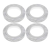 ECSiNG 4pcs Exhaust Gasket 24x37x6mm CF250 Compatible with Engine 250cc Scooter Go Kart ATV Moped
