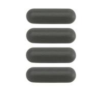 ECSiNG 4Pcs Laptop Rubber Foot Pad Computer Anti-Slip Mat Compatible with HP840G5 G6 745 G5 G6 830 735 850 G5 G6 17x5mm Grey(2x Front Foot Pads, 2x Rear Foot Pads)