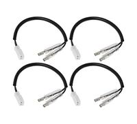 ECSiNG 4pcs Motorcycle Indicator Adaptor Leads Compatible with Royal Enfield interceptor 650 GT