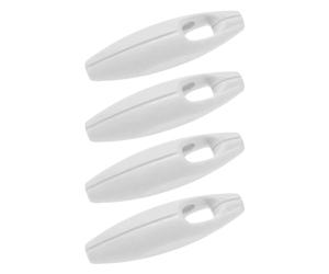 ECSiNG 4pcs Roller Blind Chain Weights Roller Blind Rope Weight White Blinds Accessories Window Shutter Chain Handle for Roman Blinds Vertical Blinds Pleated Blinds