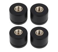 ECSiNG 4Pcs SMA Mini Antenna 14x18mm 2.4GHz 3dBi 50W Compatible with D-Link Black