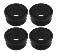 ECSiNG 4PCS Wheel Axle Reducing Bush Spacer Reducer Inserts Plastic for Sack Truck Trolley Wheels with 1 Inch Bores Reduced to 0.6 Inch (25mm to 16mm)