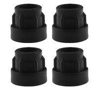ECSiNG 4PCS Wheel Axle Reducing Bush Spacer Reducer Inserts Plastic Replacement for 1 Inch Inner Diameter Sack Truck Trolley Wheels