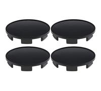 ECSiNG 4Pcs Wheel Hub Center Caps Replacement Compatible with BMW Car Conversion Wheel Centre Cover Auto Hubcaps Car Accessories Black OD 68 mm ID 62 mm
