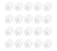 ECSiNG 50 Pack 8 Tooth Plastic Pinion Gears 5x4.8 mm for 1.95mm Shaft compatible with Scalextric Slot Car Motors