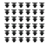 ECSiNG 50pcs Car Interior Door Panel Clips Trim Fasteners Plastic 3B0868243 Compatible with VW Golf / MK4 / Bora Car Parts Interior Fittings Door Cards