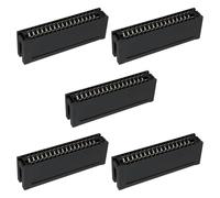 ECSiNG 5Pcs 34 Pins IDC Card Edge Connector 2.54mm Pitch Female IDC Connector 2 x 17 Pin IDC Header Socket Connector for 1.27mm Spacing Flat Ribbon Cables