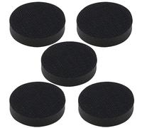 ECSiNG 5pcs Soft Sponge Buffering Pad 50 mm No Holes Hook and Loop Flocking Sponge Sanding Pad Soft Foam Interface Pad Sanding Sticks Sponge Cushion Buffer Backing Pad