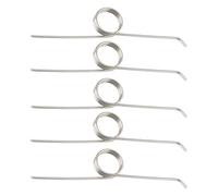 ECSiNG 5Pcs Torsion Spring 304 Stainless Steel d 0.7mm Ls 21-21.5mm for Trash Can with Locking Lever