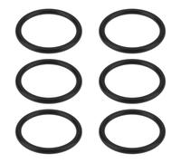 ECSiNG 6 Pack Saxophone Mouthpiece O-Rings 16mm OD 1.5mm 13mm ID compatible with Yamaha YDS-120 YDS-150
