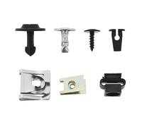 ECSiNG 60Pcs Car Fairing Buckle Replacement 4A0805121A 8D0805960 N9097470 Compatible with Audi A4 A6 A8 TT Fastener Clips Car Accessories