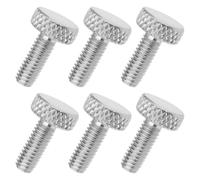 ECSiNG 6Pcs Bridge Fine Tuner Screws Compatible with Floyd Rose Electric Guitars (Silver)