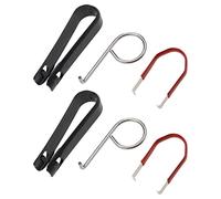 ECSiNG 6Pcs Wheel Bolt Cap Cover Removers Tool Set Universal Wheel Lug Bolt Nut Cap Removal Tool Car Repair Parts and Accessories