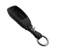 ECSiNG Car Silicone Remote Control Key Housing Protective Cover with Carbon Fiber Pattern Compatible with Mercedes Benz A E S Car Keys Accessories
