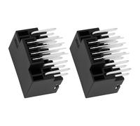 ECSiNG PCIe HPWR GPU Power Connector 2 Pieces 16 Pin 12 V with Reverse Latch Compatible with ABIT Compatible with Acer Graphics Card