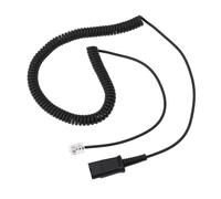 ECSiNG Phones Headset Connection Cable Compatible with Poly U10 26716-01 Quick Disconnect Cord Compatible with Cisco 7941 7942 7961 7971