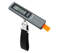 ECSiNG Portable Luggage Scale Battery Free - Digital & Backlit LCD Display, Luggage Weight Scale, 110 lbs/50 kg, For Travel, Airplane, Shipping, Shopping, Outdoor