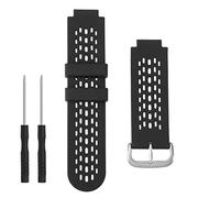 ECSiNG Silicone Watch Strap Compatible with Garmin Approach S2 /S4 Activity Trackers Quick Release Watch Band Replacement Wristband Bracelet Black
