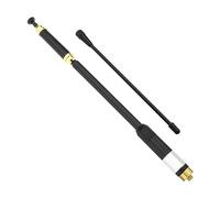 ECSiNG SMA-Female Retractable Antenna AL-800 Dual Band VHF/UHF 144/430 MHz Compatible with Baofeng Compatible with Quansheng Walkie-Talkies