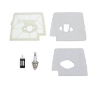 ECSiNG String Trimmer Air Filter Pre-Filter with Fuel Filter Spark Plug Compatible with Stihl FS160 FS 160 FS180 FS 180 FS220 FS 220