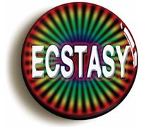 Ecstasy Fridge Magnet (Circular 2inch / 50mm Diameter)