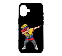 Ecuador Dabbing Boy Flag National Pride Case for iPhone 16