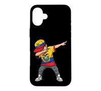 Ecuador Dabbing Boy Flag National Pride Case for iPhone 16 Plus