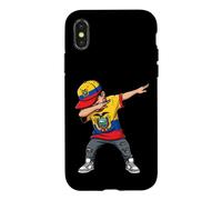 Ecuador Dabbing Boy Flag National Pride Case for iPhone X/XS