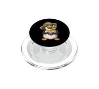 Ecuador Flag Penguin Ecuadorian Pride PopSockets PopGrip for MagSafe