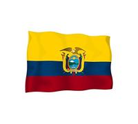 Ecuador Flag Sticker Exterior Vinyl Car Bike equatorien
