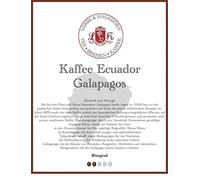 Ecuador Galapagos Coffee 1 kg