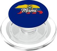 Ecuador Mami Flag Bear PopSockets PopGrip for MagSafe