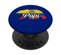 Ecuador Papi Flag Bear PopSockets Adhesive PopGrip