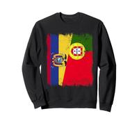 Ecuador Portugal Flag | Ecuadorian Portuguese Roots Sweatshirt