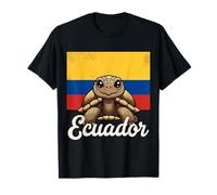 Ecuador Turtle Ecuadorian Flag T-Shirt