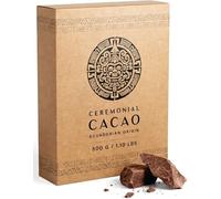 Ecuadorian Ceremonial Cacao Paste 500G - Nacional Bean - The World's Oldest Drinking Chocolate - Pure Ceremonial Cacao Block