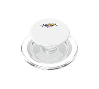 Ecuadorian Roots Heartbeat Ecuadorian American PopSockets PopGrip for MagSafe