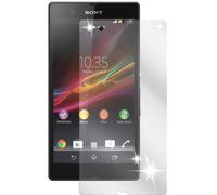 Ecultor 6 x Crystal Clear Screen Protector compatible with Sony Xperia Z (Set of 3x Front and 3x Back)