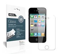 Ecultor I 2x Screen Protector compatible with Apple iPhone 4 / 4S Flexible Glass 9H Display Protection