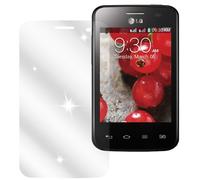 Ecultor Screen Protector compatible with LG L3 II Dual Includes Cloth and Wiper Pack of Screen Protector (Pack of 6