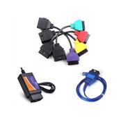 ECUScan ELM OBD KKL cable Engine ABS OBD2 Diagnostics For Italian Cars +CAN327 4 Adapters Full Interface Kit …