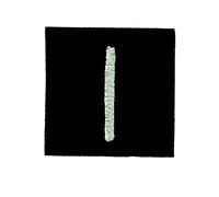 Ecusson Embroidered iron-on patch Viking Odin Witches Rune Alphabet Ice