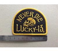 Ecusson Iron-on Patches Aufnaher Toppa???Never Be The Lucky 13???